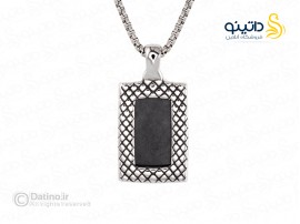 گردنبند مردانه طرح سنگ باستانی کلاسیک 21251