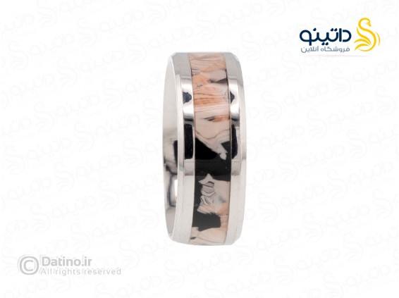 عکس انگشتر مردانه طرح سنگ تک لایه کلاسیک 21253 - انواع مدل انگشتر مردانه طرح سنگ تک لایه کلاسیک 21253