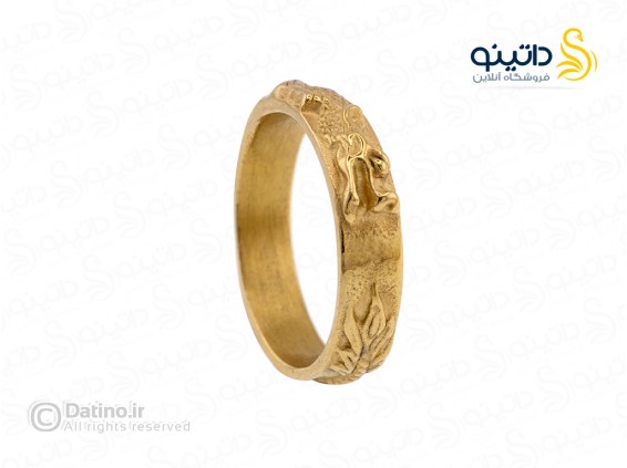 عکس انگشتر مردانه طرح اژدها مدل مارپیچ 21255 - انواع مدل انگشتر مردانه طرح اژدها مدل مارپیچ 21255