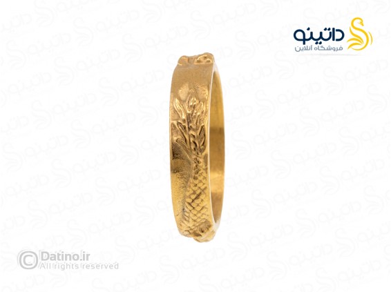 عکس انگشتر مردانه طرح اژدها مدل مارپیچ 21255 - انواع مدل انگشتر مردانه طرح اژدها مدل مارپیچ 21255