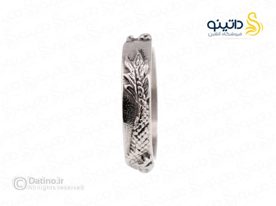 عکس انگشتر مردانه طرح اژدها مدل مارپیچ 21255 - انواع مدل انگشتر مردانه طرح اژدها مدل مارپیچ 21255
