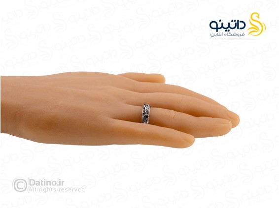 عکس انگشتر مردانه طرح اژدها مدل مارپیچ 21255 - انواع مدل انگشتر مردانه طرح اژدها مدل مارپیچ 21255