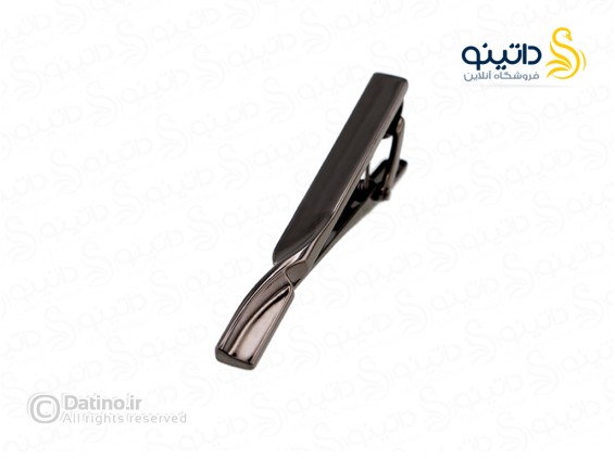 عکس گیره کراوات طرح خم هندسی لوکس 21258 - انواع مدل گیره کراوات طرح خم هندسی لوکس 21258