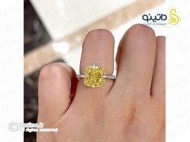 انگشتر زنانه طرح نگین دار مربعی لوکس 21286