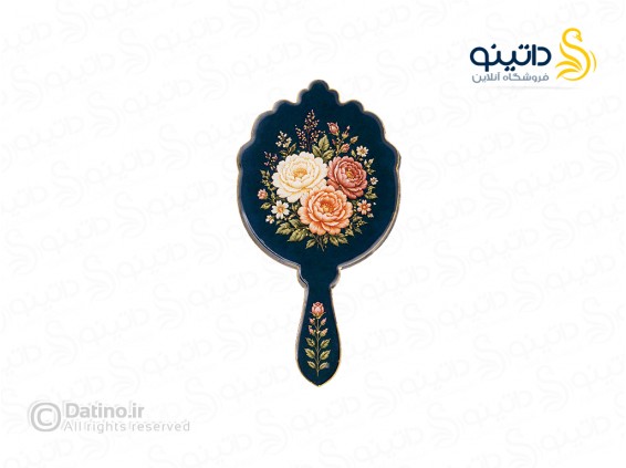 عکس آینه دستی مدل چوب و رزین طرح گل صد تومانی 21341 - انواع مدل آینه دستی مدل چوب و رزین طرح گل صد تومانی 21341