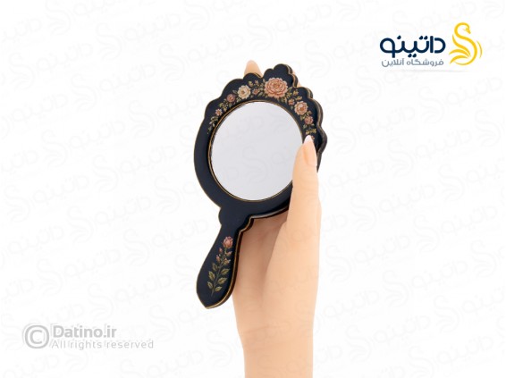 عکس آینه دستی مدل چوب و رزین طرح گل صد تومانی 21341 - انواع مدل آینه دستی مدل چوب و رزین طرح گل صد تومانی 21341