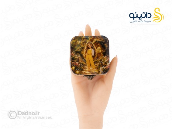 عکس جعبه چوبی رزین طرح پری کلبه جنگلی 21351 - انواع مدل جعبه چوبی رزین طرح پری کلبه جنگلی 21351