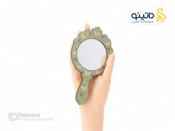 عکس آینه دستی مدل چوب و رزین طرح دختر مو افشان 21354 - انواع مدل آینه دستی مدل چوب و رزین طرح دختر مو افشان 21354