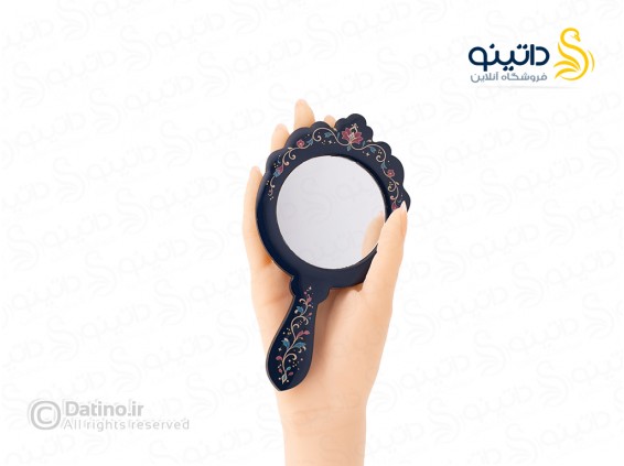 عکس آینه دستی مدل چوب و رزین طرح جادوگر مهتاب 21355 - انواع مدل آینه دستی مدل چوب و رزین طرح جادوگر مهتاب 21355
