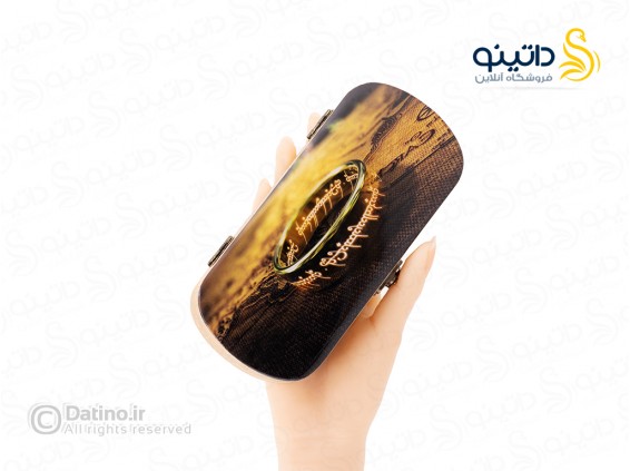 عکس جعبه چوبی رزین مستطیلی طرح حلقه یگانه دنیای ارباب حلقه ها 21359 - انواع مدل جعبه چوبی رزین مستطیلی طرح حلقه یگانه دنیای ارباب حلقه ها 21359