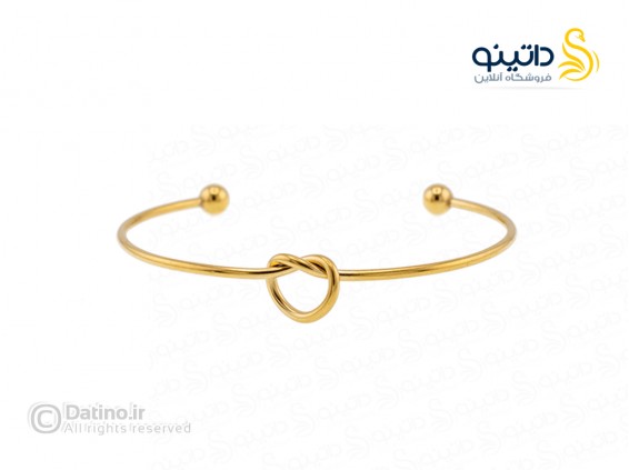 عکس دستبند زنانه مدل تک گره طرح قلب 21395 - انواع مدل دستبند زنانه مدل تک گره طرح قلب 21395