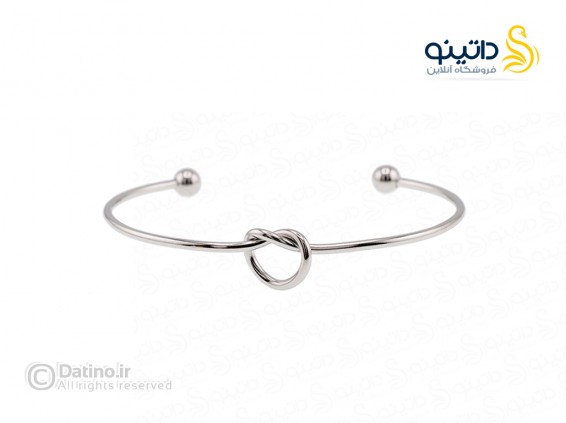 عکس دستبند زنانه مدل تک گره طرح قلب 21395 - انواع مدل دستبند زنانه مدل تک گره طرح قلب 21395