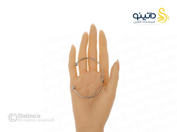 عکس دستبند زنانه مدل تک گره طرح قلب 21395 - انواع مدل دستبند زنانه مدل تک گره طرح قلب 21395