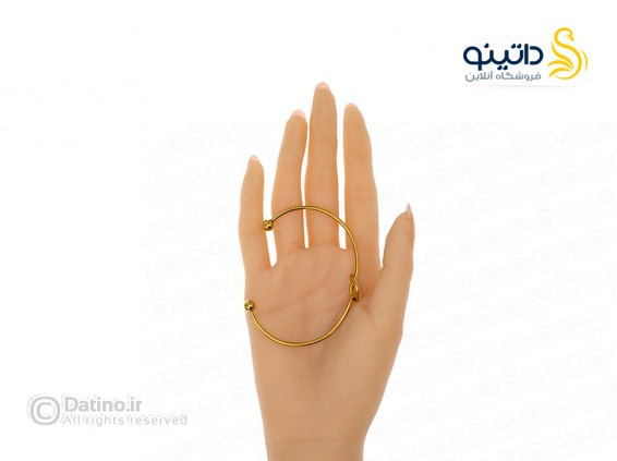 عکس دستبند زنانه مدل تک گره طرح قلب 21395 - انواع مدل دستبند زنانه مدل تک گره طرح قلب 21395