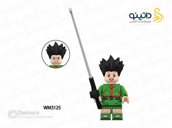 عکس مینی فیگور طرح گون فریکس خندان انیمه هانتر ایکس هانتر WM3125 - انواع مدل مینی فیگور طرح گون فریکس خندان انیمه هانتر ایکس هانتر WM3125