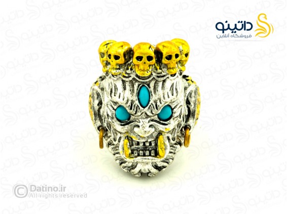 عکس انگشتر مردانه خدای ثروت gothic-r-18 - انواع مدل انگشتر مردانه خدای ثروت gothic-r-18
