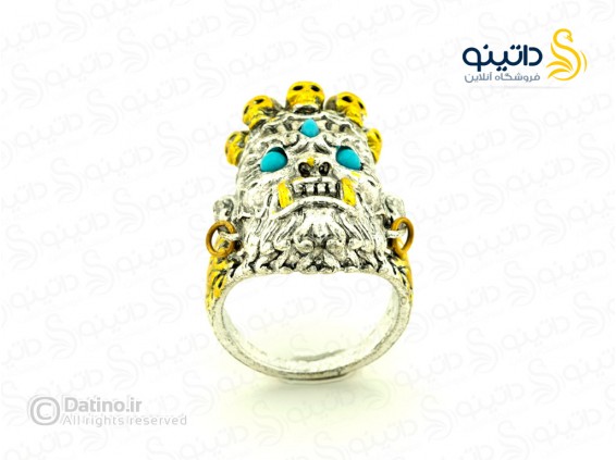 عکس انگشتر مردانه خدای ثروت gothic-r-18 - انواع مدل انگشتر مردانه خدای ثروت gothic-r-18
