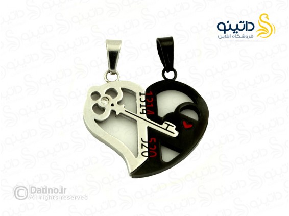 عکس گردنبند جفت کلید عشق-Zarrin.N.33 - انواع مدل گردنبند جفت کلید عشق-Zarrin.N.33