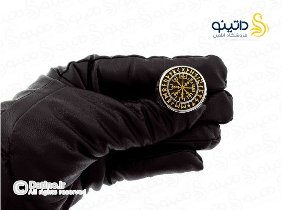 عکس انگشتر مردانه نماد شانس وایکینگ 10036 - انواع مدل انگشتر مردانه نماد شانس وایکینگ 10036