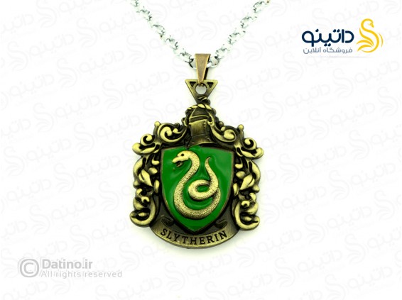 عکس گردنبند دو طرفه نماد گروه اسلیترین هری پاتر 10310 - انواع مدل گردنبند دو طرفه نماد گروه اسلیترین هری پاتر 10310