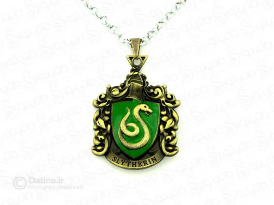 عکس گردنبند دو طرفه نماد گروه اسلیترین هری پاتر 10310 - انواع مدل گردنبند دو طرفه نماد گروه اسلیترین هری پاتر 10310