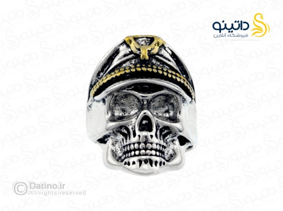 عکس انگشتر مردانه اسکلت کاپیتان دزدان دریایی لئومو-Gothic.R.1 - انواع مدل انگشتر مردانه اسکلت کاپیتان دزدان دریایی لئومو-Gothic.R.1