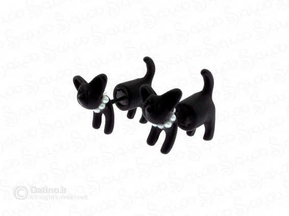 عکس گوشواره گربه سیاه-Toxic.E.5 - انواع مدل گوشواره گربه سیاه-Toxic.E.5
