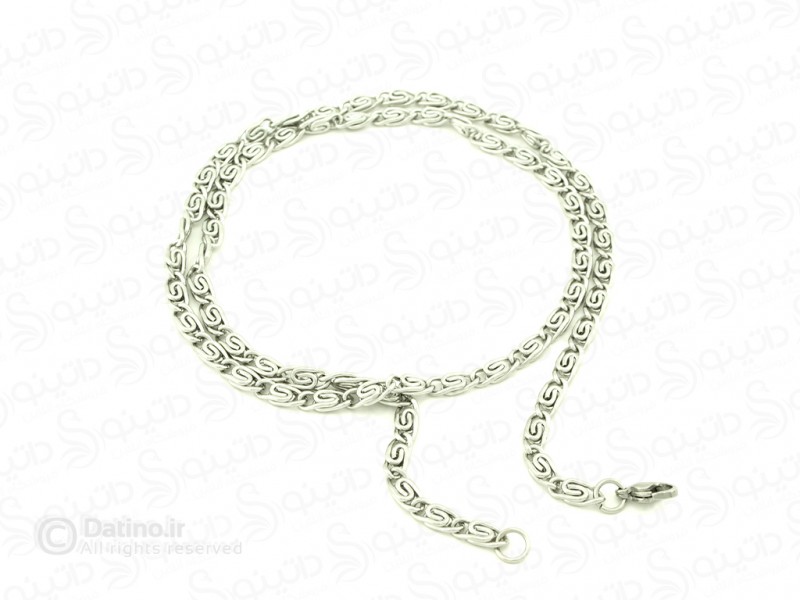 عکس زنجیر استیل مدل حلقه متصل jewellery-10018 - انواع مدل زنجیر استیل مدل حلقه متصل jewellery-10018
