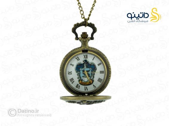 عکس گردنبند ساعت هری پاتر نماد ریونکلا 12079 - انواع مدل گردنبند ساعت هری پاتر نماد ریونکلا 12079