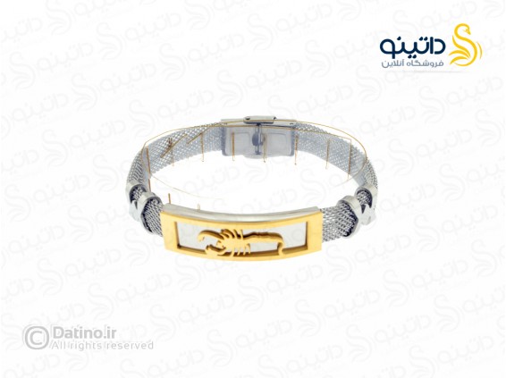 عکس دستبند اسپرت استیل عقرب 12107 - انواع مدل دستبند اسپرت استیل عقرب 12107