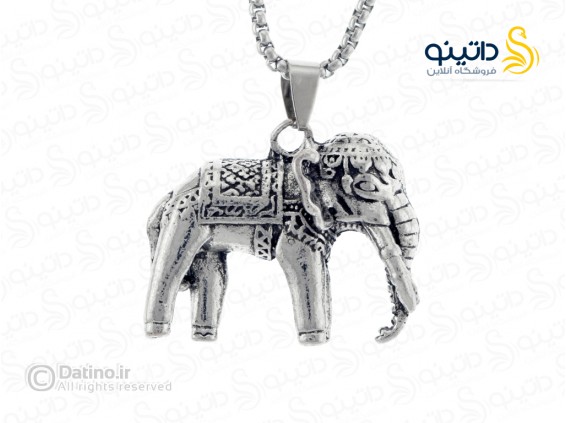 عکس گردنبند طرح فیل 12452 - انواع مدل گردنبند طرح فیل 12452