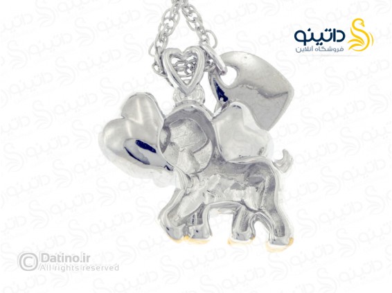 عکس گردنبند دخترانه طرح فیل بامزه 12467 - انواع مدل گردنبند دخترانه طرح فیل بامزه 12467