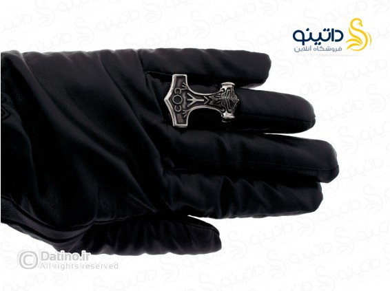 عکس انگشتر مردانه طرح تبر ثور 12509 - انواع مدل انگشتر مردانه طرح تبر ثور 12509