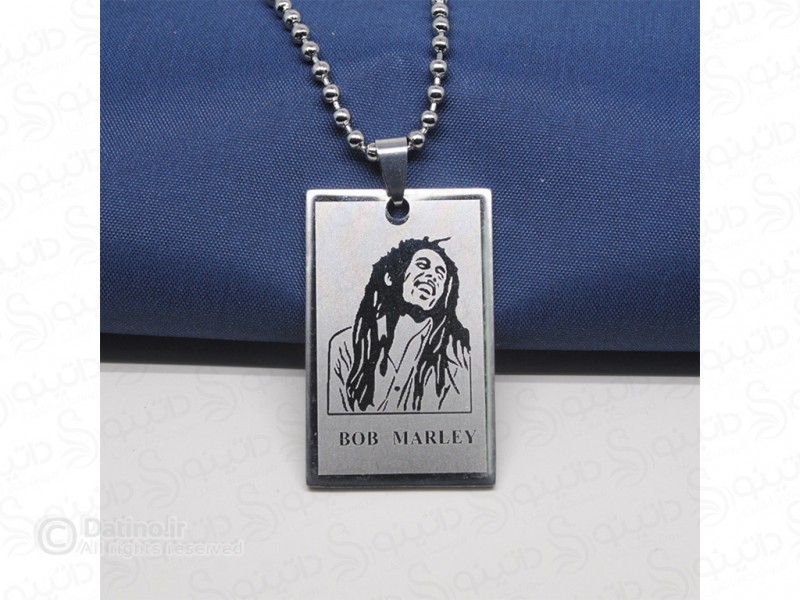 عکس گردنبند مردانه خواننده باب مارلی 13855 - انواع مدل گردنبند مردانه خواننده باب مارلی 13855