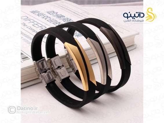 عکس دستبند مردانه مدل آمبروس 13968 - انواع مدل دستبند مردانه مدل آمبروس 13968