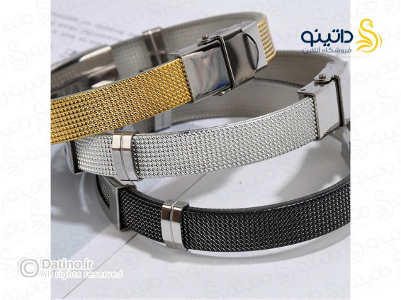 عکس دستبند مردانه مدل کارینگتون 13972 - انواع مدل دستبند مردانه مدل کارینگتون 13972