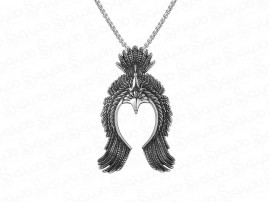 گردنبند مردانه عقاب نماد قدرت وینتون 14139