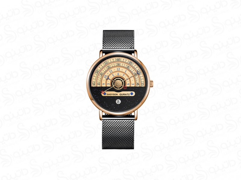 عکس ساعت مچی عقربه ای مردانه طرح استرونومیکال 14406 - انواع مدل ساعت مچی عقربه ای مردانه طرح استرونومیکال 14406