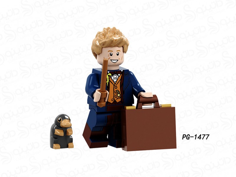 عکس مینی فیگور نیوت اسکمندر جانوران شگفت انگیز PG1477 - انواع مدل مینی فیگور نیوت اسکمندر جانوران شگفت انگیز PG1477