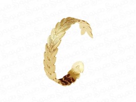 دستبند زنانه طرح برگ درخت 14701