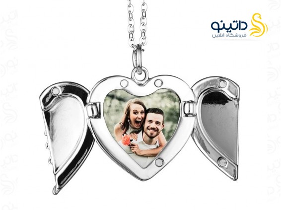عکس گردنبند زنانه قلب قاب عکس بازشو 14957 - انواع مدل گردنبند زنانه قلب قاب عکس بازشو 14957