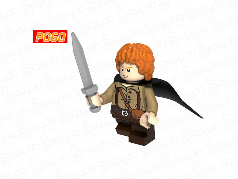 عکس مینی فیگور سم وایز گمجی ارباب حلقه ها PG549 - انواع مدل مینی فیگور سم وایز گمجی ارباب حلقه ها PG549