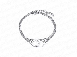 پابند زنانه طرح دستبند 15335