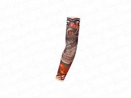ساق دست طرح تاتو مدل اژدها در آتش 16517