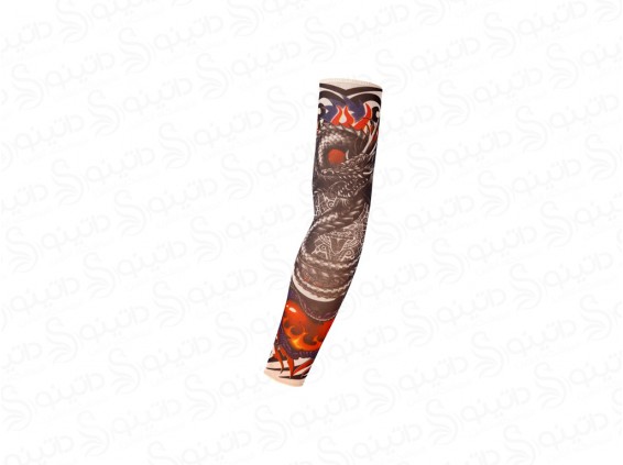 عکس ساق دست طرح تاتو مدل اژدها در آتش 16517 - انواع مدل ساق دست طرح تاتو مدل اژدها در آتش 16517