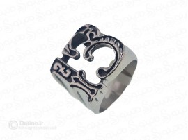 انگشتر مردانه مدل R2 طرح گوتیک 16737