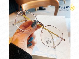 فریم عینک طبی زنانه ساده طرح کره ای 17461