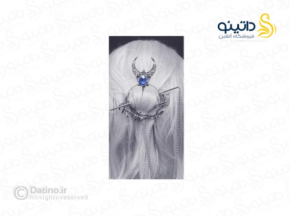 عکس گیره موی سر کانزاشی طرح هلال ماه وایکینگی 18734 - انواع مدل گیره موی سر کانزاشی طرح هلال ماه وایکینگی 18734