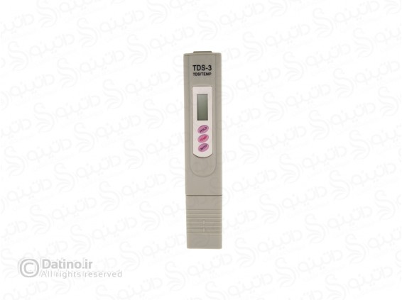 عکس گجت تست سلامت آب صفحه سفید با کیف چرمی TDS-3 - انواع مدل گجت تست سلامت آب صفحه سفید با کیف چرمی TDS-3