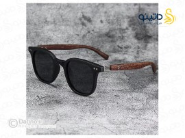 عینک آفتابی لوکس دسته طرح چوب 19043